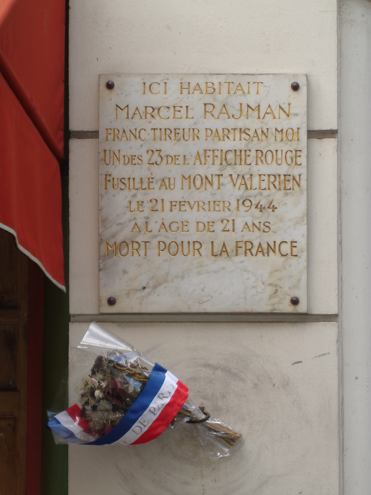 Immeubles Indus Plaque Rajman MRJ MOI