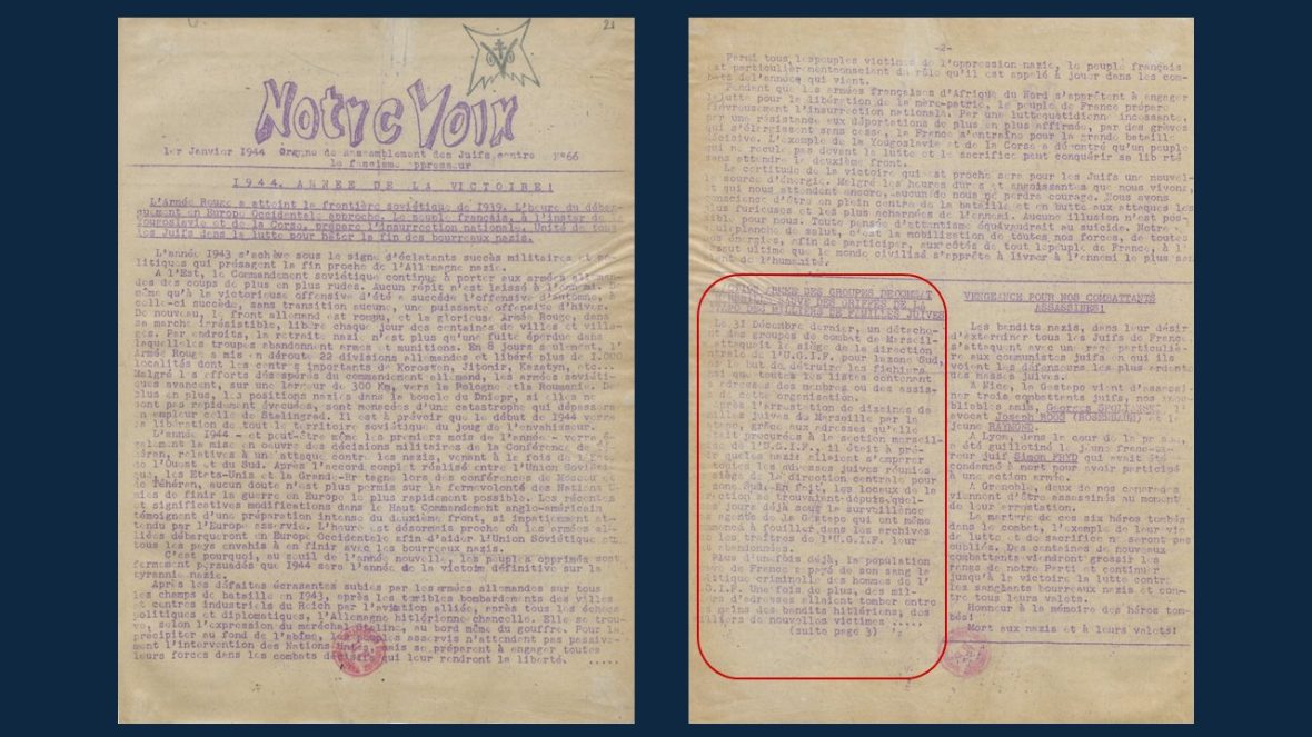Our Voice 1944